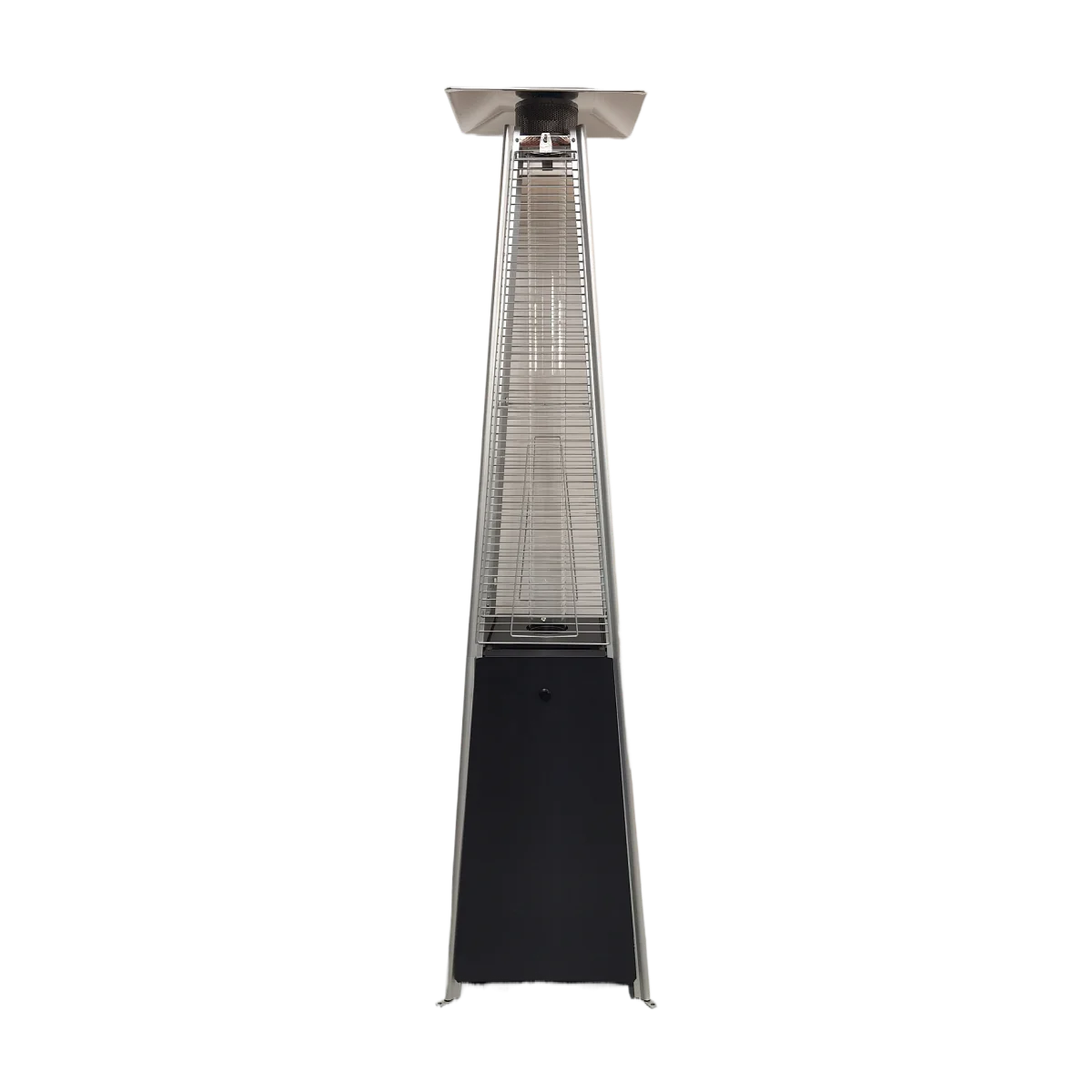 Outdoor Gas Patio Heater Wheeled Standing Tower Heater