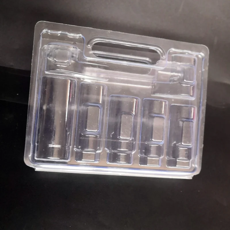 customized plastic clamshell   blister packaging for valve set