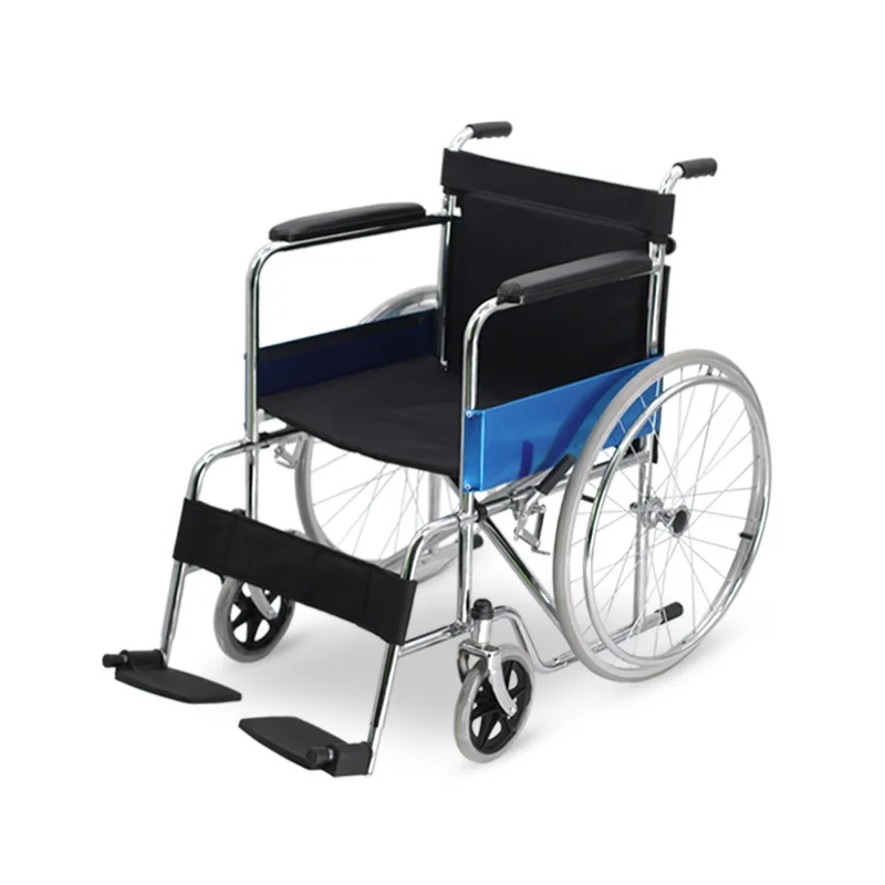 Fixed Full Arms Wheelchair 24inch Aluminum Wheelchair Wheels Manual Wheelchair With Hand Break