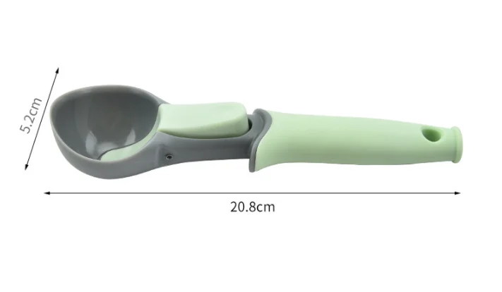 oem wholesale Comfortable Handle plastic spoon Ice Cream Scoop