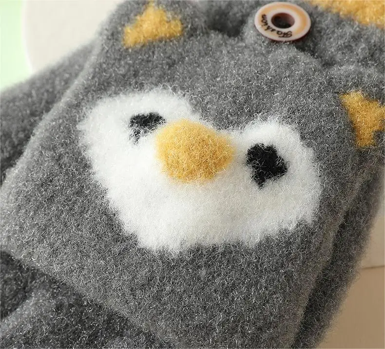 New Style Many Color Baby Winter Half Fingers Gloves Soft Warm Winter Gloves baby kids winter gloves