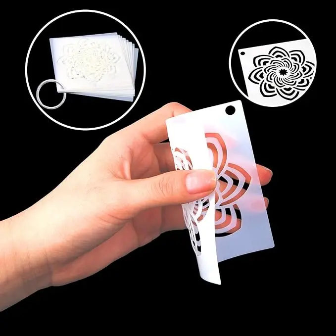 Custom Spray Painting Stencil Template Stencils for Fabric Wood Furniture Decoration Paint Drawing