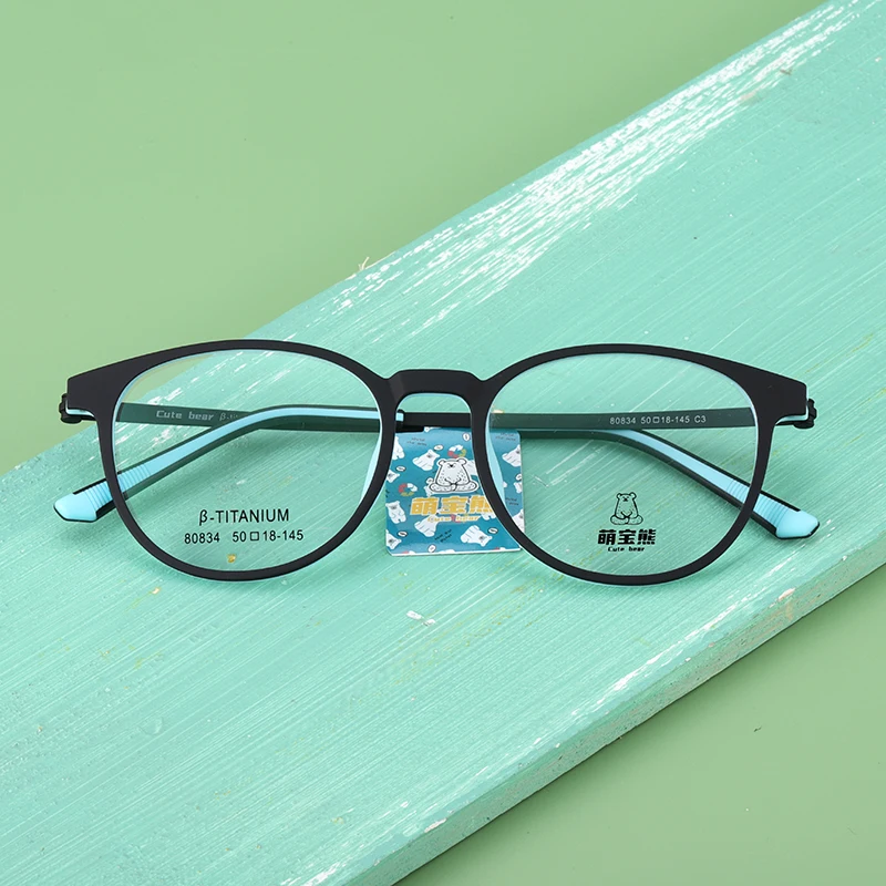 High quality custom color kids eyeglasses spectacle frame for myopia lenses