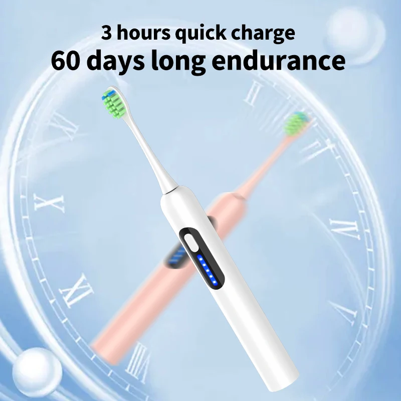 New Designed Automatic  Gum Care Oral Hygiene Sonic  Electric Toothbrush
