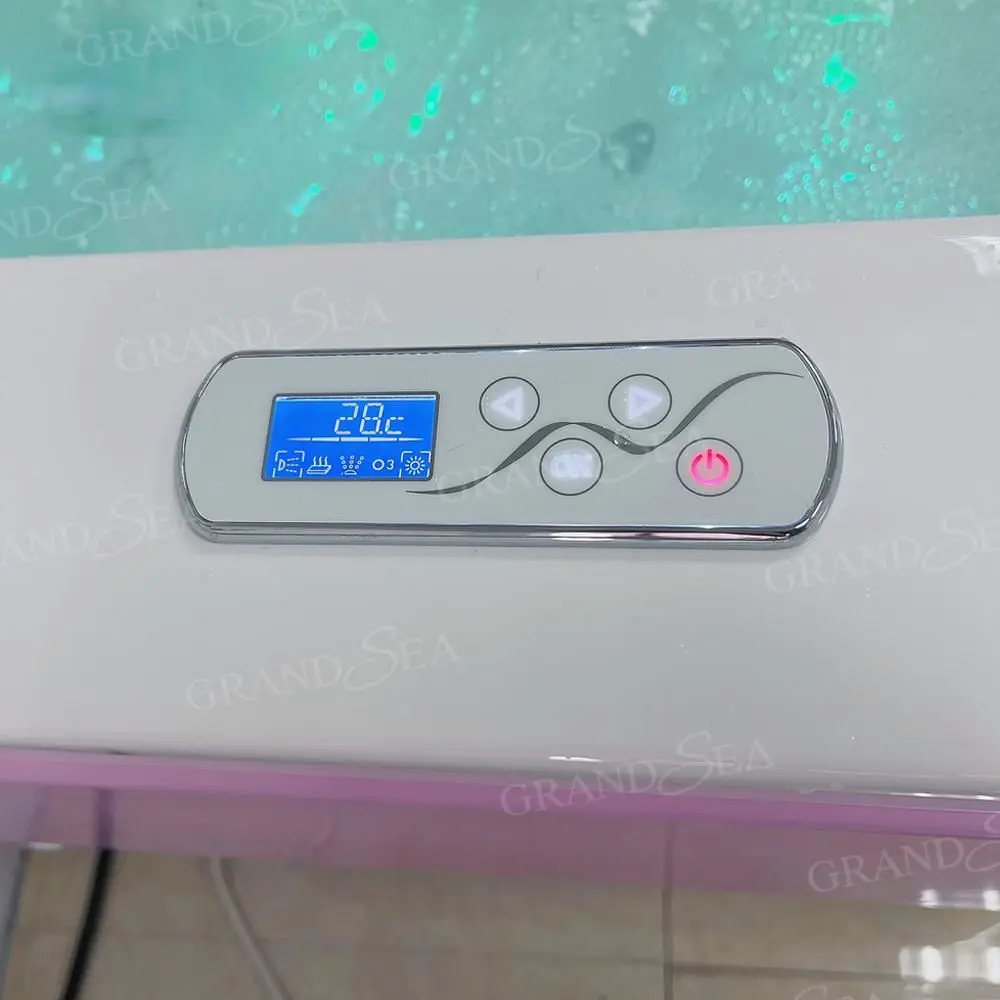Freestanding Multifunctional Baby Bubble Ozone Massage Bathtub Hydrotherapy Massage Bathtub