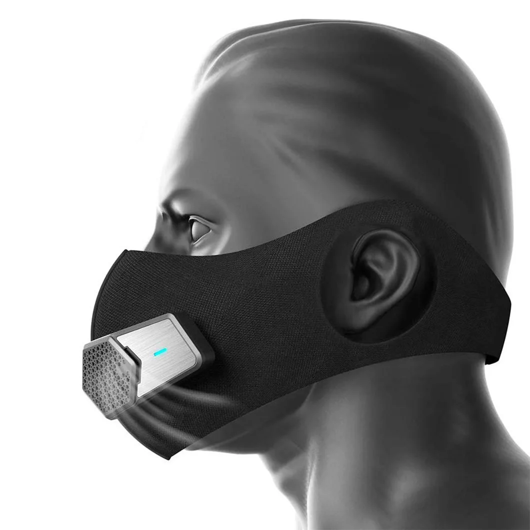 
Smart Electric Sport FaceMask with Unique Scented Filter Air Purifying sport face mask BFE over 99% 