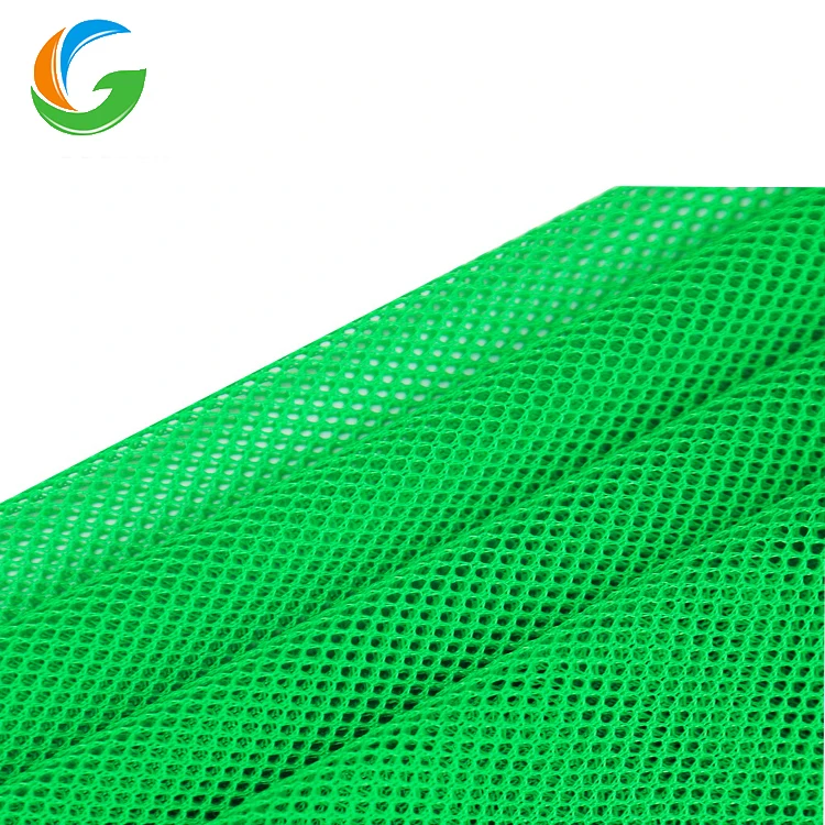 Golden Fabric Supplier Sandwich Mesh Fabric 3D Thick Elastic Suitcase Office Chair Mattress Shoe Material Breathable Mesh Fabric