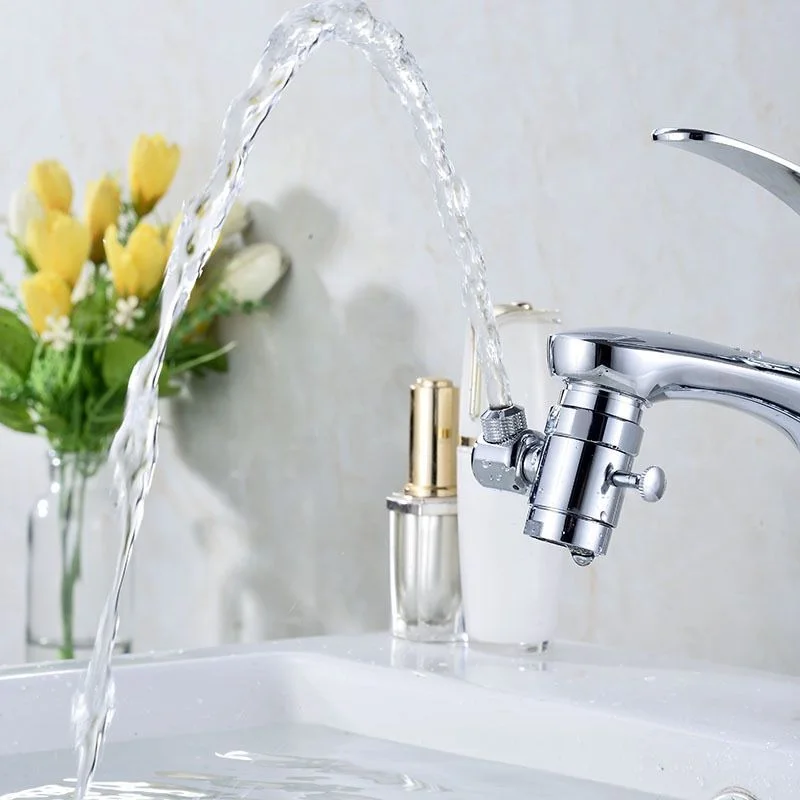 Faucet Aerator Solid Brass Face Washing 720-degree Swivel Eye Wash Station Faucet Mounted Splash Filter Aerators Sink Attachment