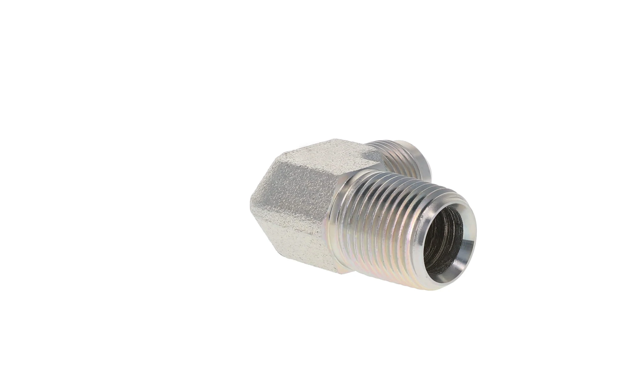 2501/1JN9 Series Carbon Stainless Steel Male JIC To Male NPTF SAE Hydraulic Fitting Connector 90 Degree Elbow Hydraulic Adapter