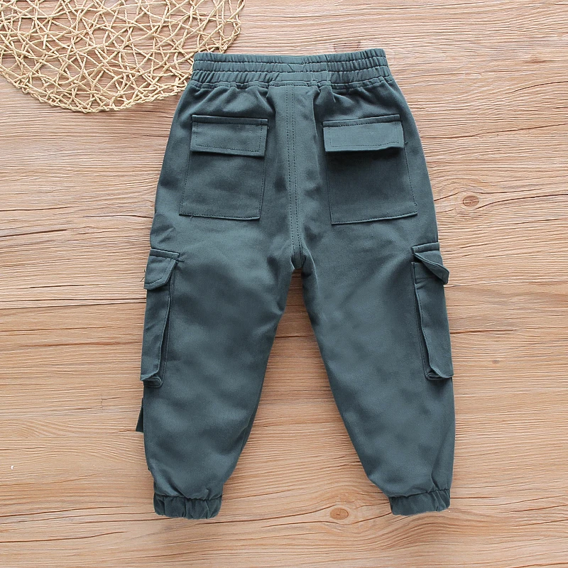Baby Boys Casual Colorful Elastic Jogger Pants Sweatpants Kids Spring Clothes 2-5 Years Children