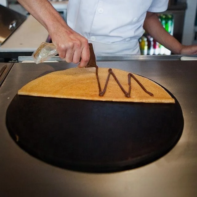 French Crepe Maker Making Machine Electric