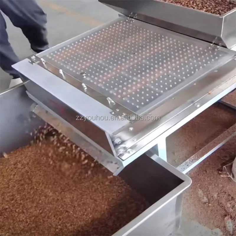 Small peanut inner kernel shelling machine groundnut roaster and peeled equipment peeling