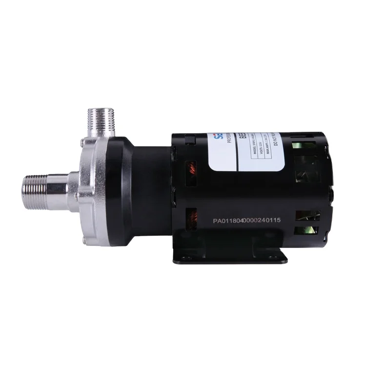 SEAFLO 115V AC 400GPH Magnetic Food Grade Stainless Steel Small Hot Water Circulation Beer Home Brewing Wort Pump