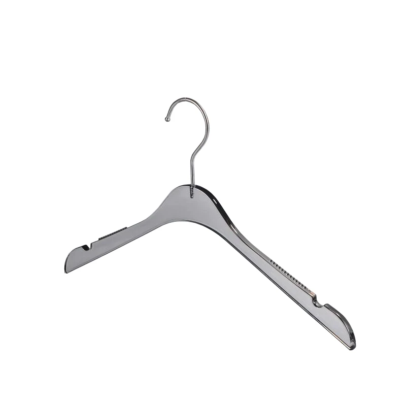 Smooth surface durable high impact plastic Non-Slip Grip Clothing Hanger