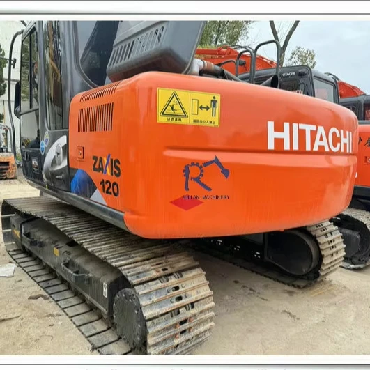 RuiLan Hitachi ZX120 ore trench excavation Excavators Earthmoving Hydraulic Crawler Used mini Excavator for Sale