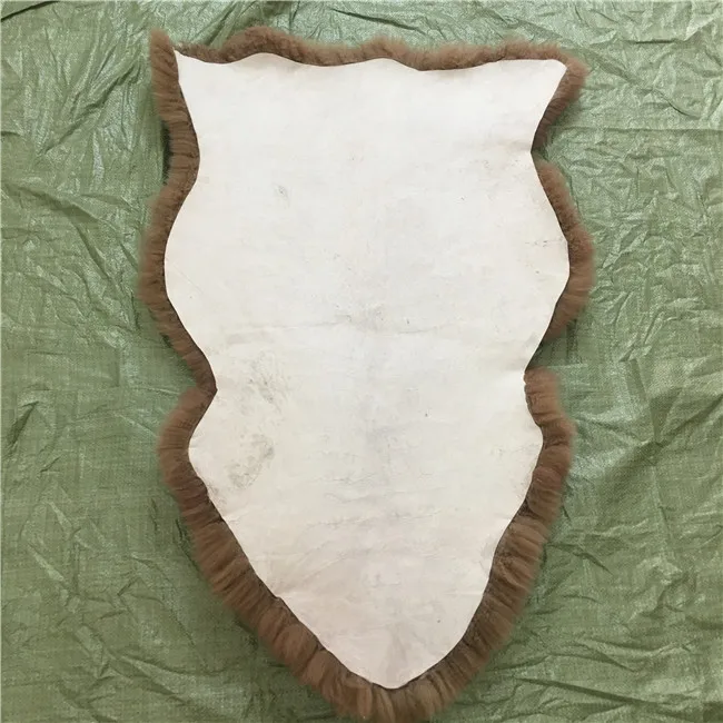 Изготовленные на заказ белые коврики из овчины мериноса в Китае