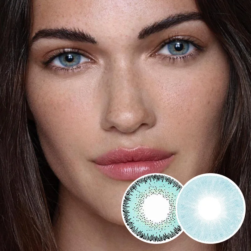 natural gray green colored contacts sparkle eye contacts wholesale contact lenses 1 year