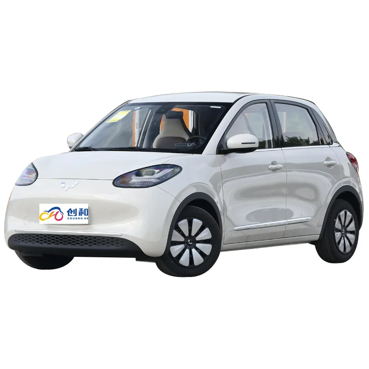 2023 Wuling Bingo Mini EV Car 203km Range 4-Seater Hybrid New Energy Vehicle Auto Gear Box Left Steering-Hot Selling