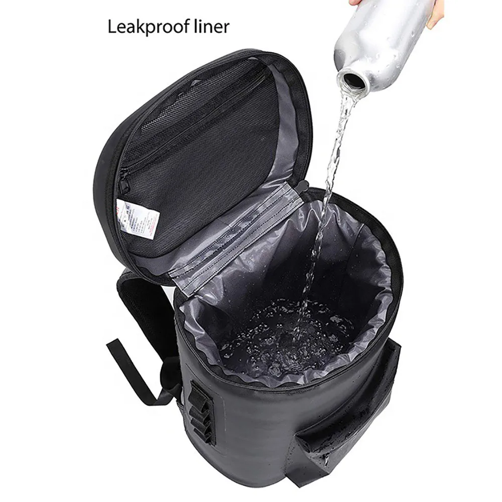 Custom wholesale PVC Tarpaulin ice bag insulated backpack cooler bag kayak cooler bag