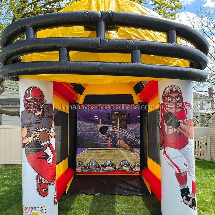 Carnival Shoot Out Field Goal Challenge Inflatable Football Toss Game