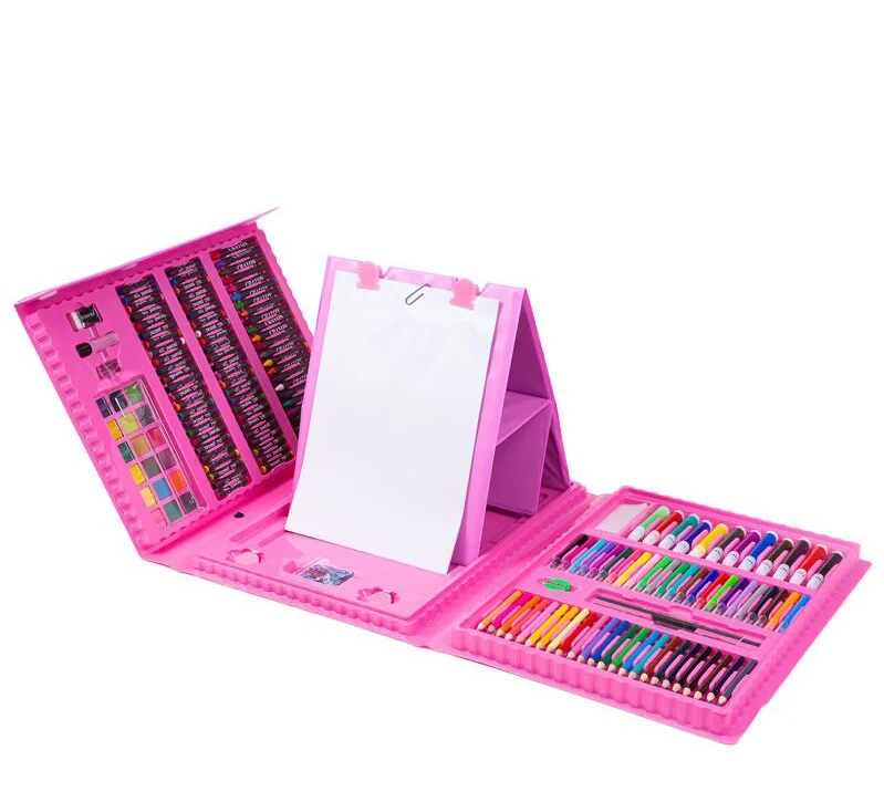208 pieces children paintbrush Gift Set Student Painting stationery watercolor pen set