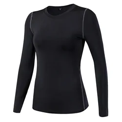 2021NEW Tight training long sleeve exercise yoga T-shirt moisture wicking long sleeve shirt