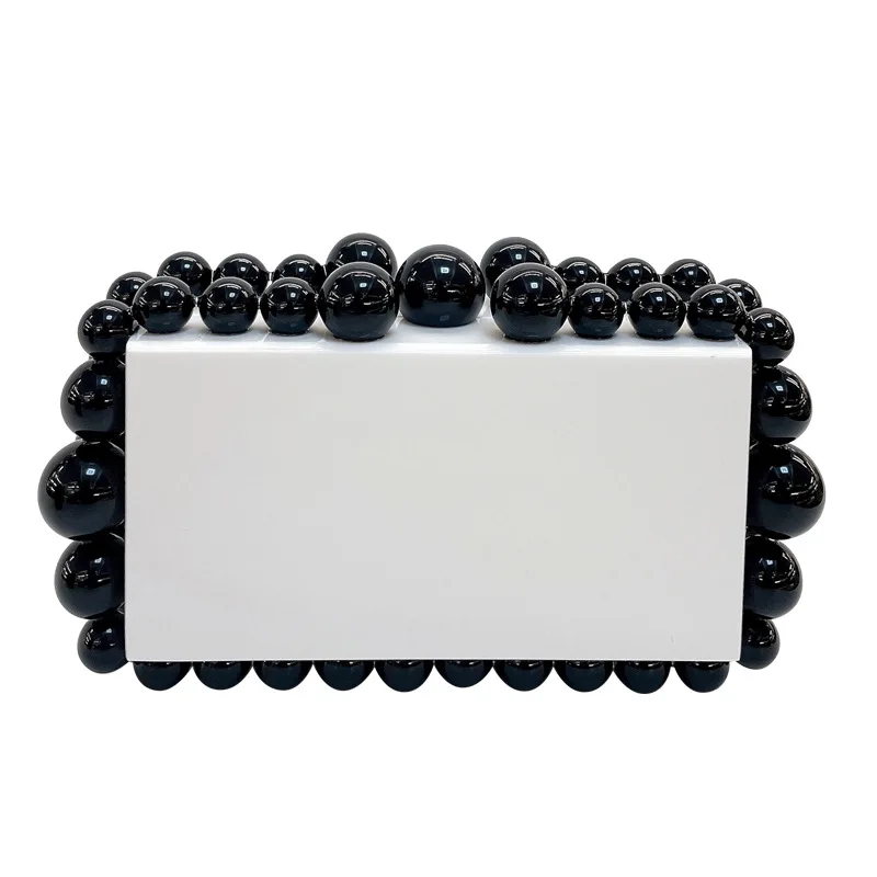 Wholesale Custom New Fashion Acrylic Cloud Plastic Bag Hand Bag Flash Beads Luxury Designer Ladies Bags For Women