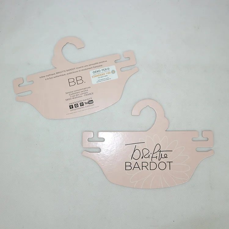 Custom Logo Double Side Printing Die Cut Tag Paperboard Real Estate Advertisement Hotel Door Hanger