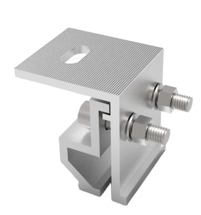 100% high quality aluminum solar panel standing seam metal roof clamp