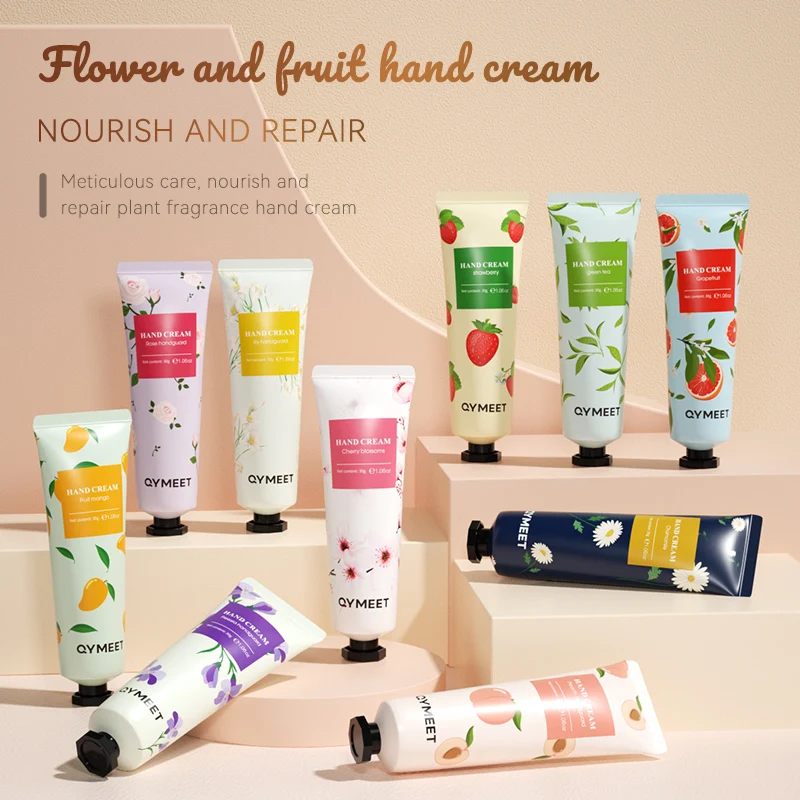 Hand Cream lotion Skincare Nourishing Moisturizing flower fragrance Hand Cream Wholesale