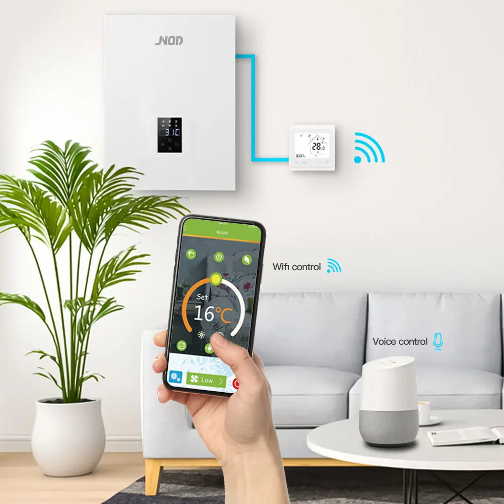 Good Quality Wall Mounted Electric System Boilers Wifi Control for Whole House Hydronic Heating