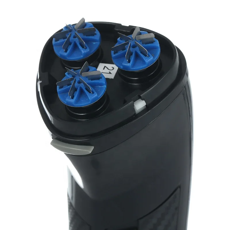 Three-blade swivel razor wash beard knife manufacturer wholesale for gifts electric rechargeable shaver