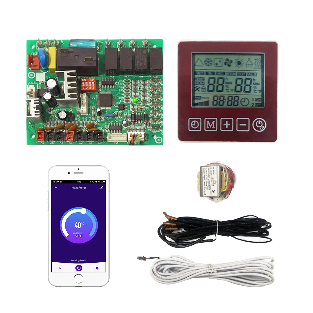 Heat Pump Controller Circuit Board Pcba Pcb Assembly Heat Pump Pcba Electronic Control Board