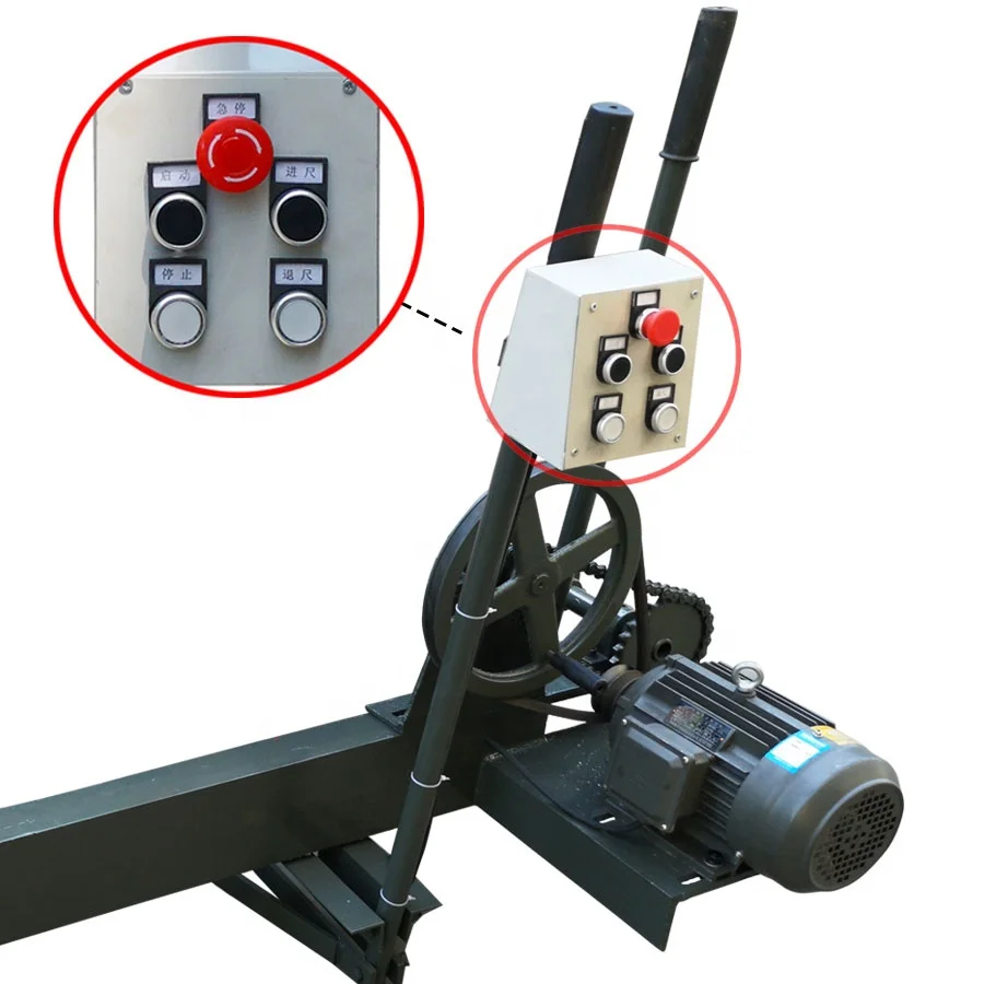 Vertical band saw cutting machine price wood cutting sawmill machine with log carriage