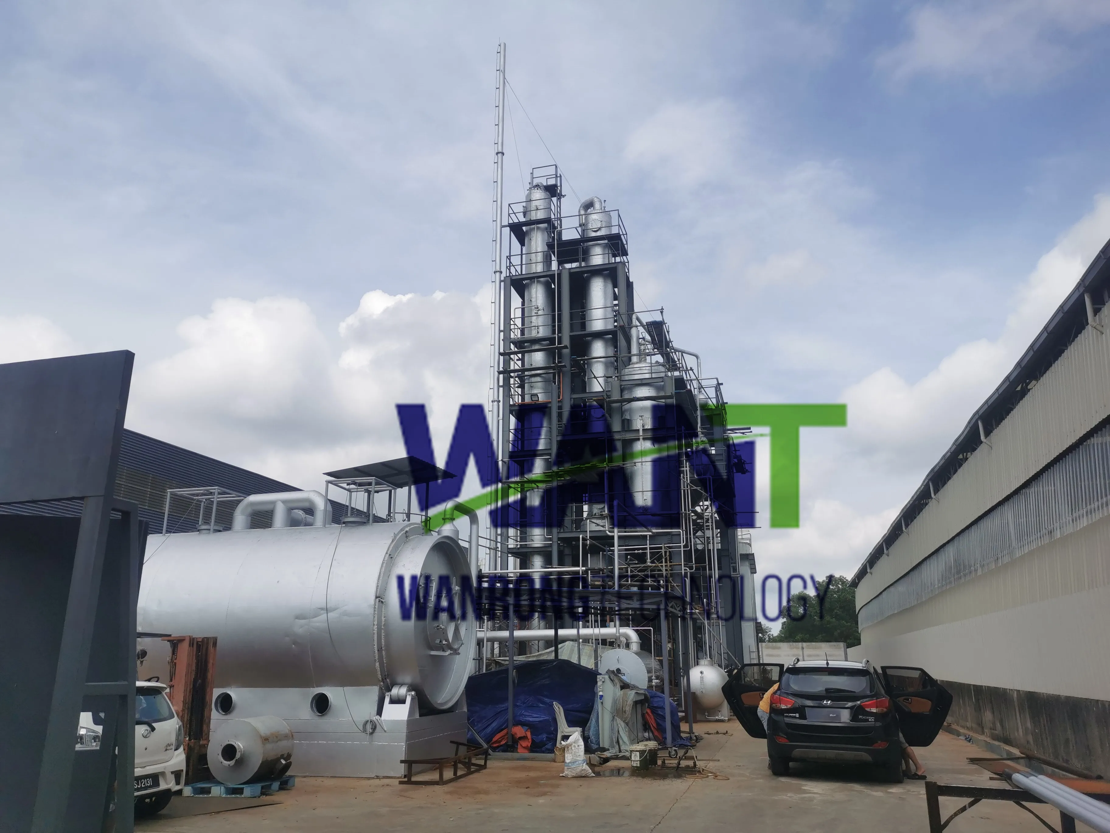 Patent Product 1-500 Tons Per Day Waste Oil Recycling diesel Base Oil Distillation Machinery