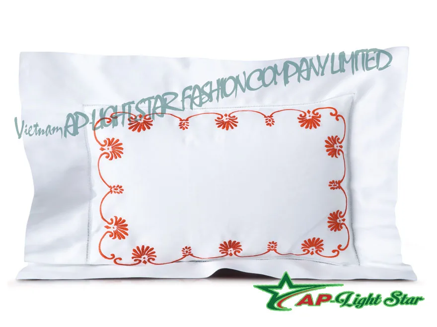 The luxury design Hand-embroidered Pillow