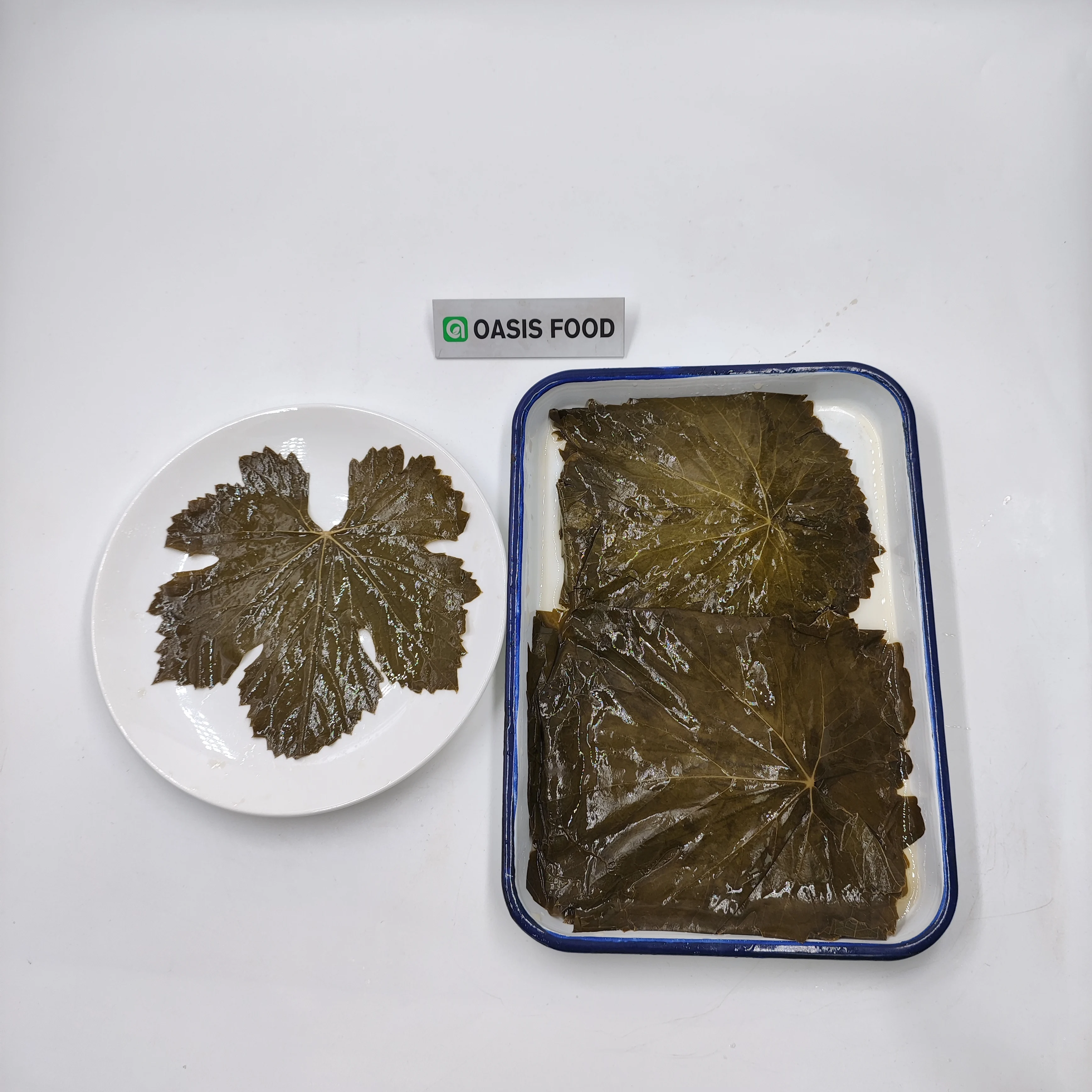 Grape Leaves In Brine Canned Food Whole Sale Price Vine Leaves Stuffed With Fresh Style Salted Grape Leaves in Can