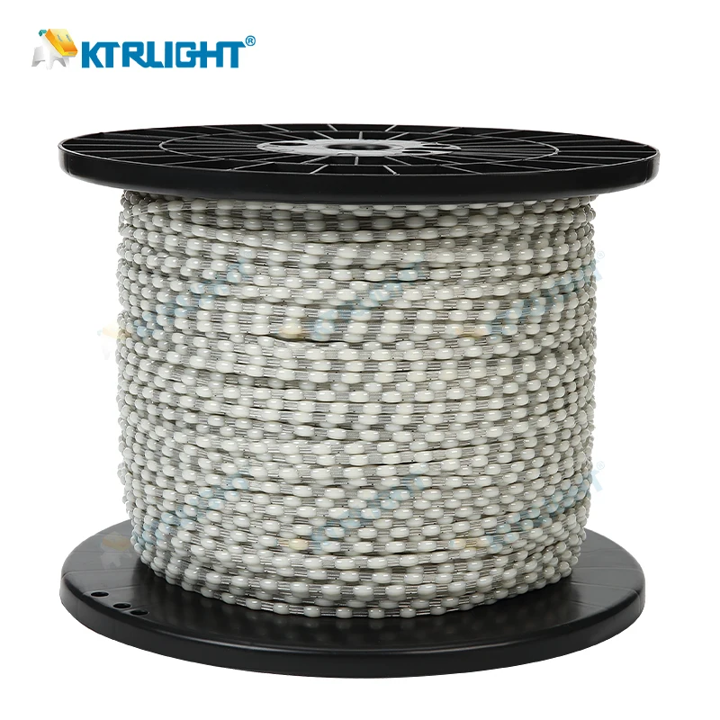 RGBIC Addressable Dream Color WS2811 Pixel Seed Pebble Lights 5V 12V IP67 3PIN 4PIN Black White Wire LED Christmas String Lights