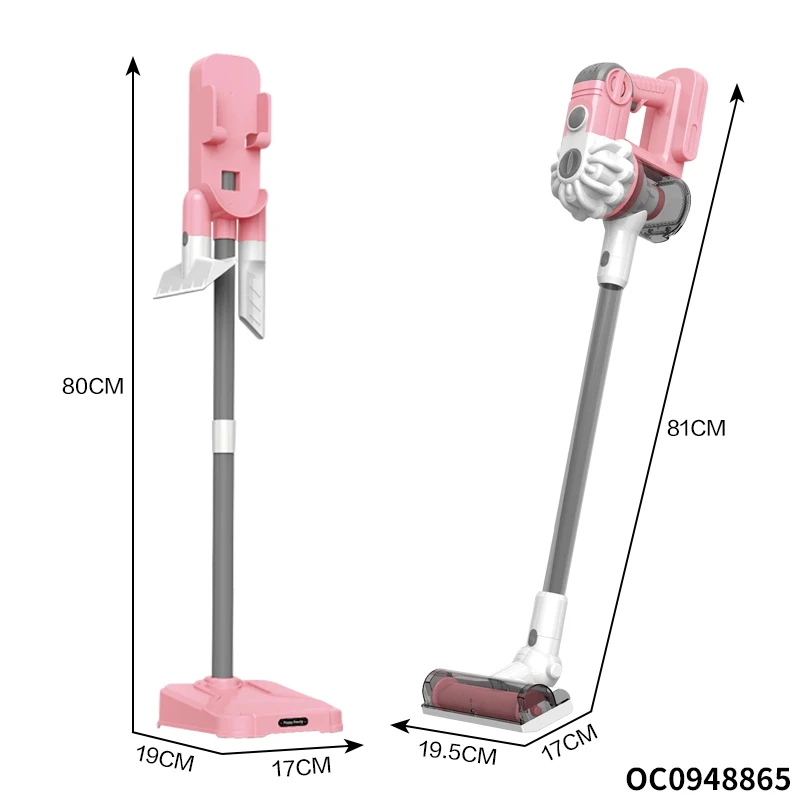 Girls pretend play & preschool cleaning tool robot vacuum cleaner kids toy housekeeping toys