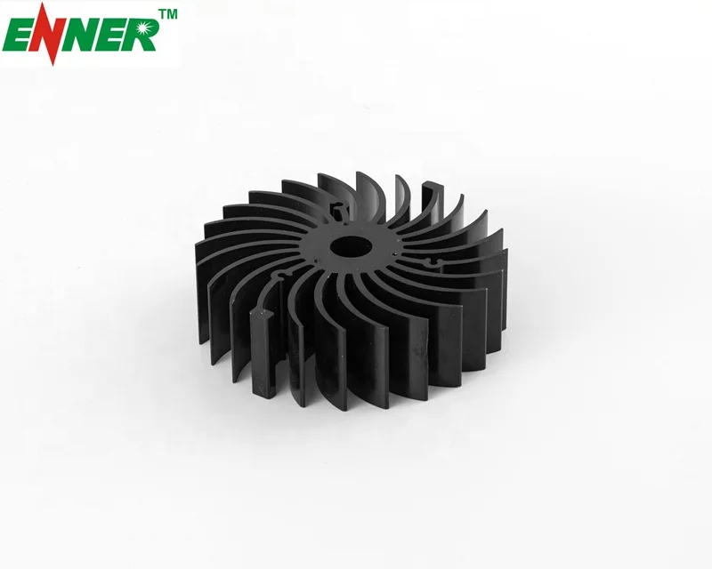 6063 T5 Material Aluminum Extruded Inverter Heat Sink