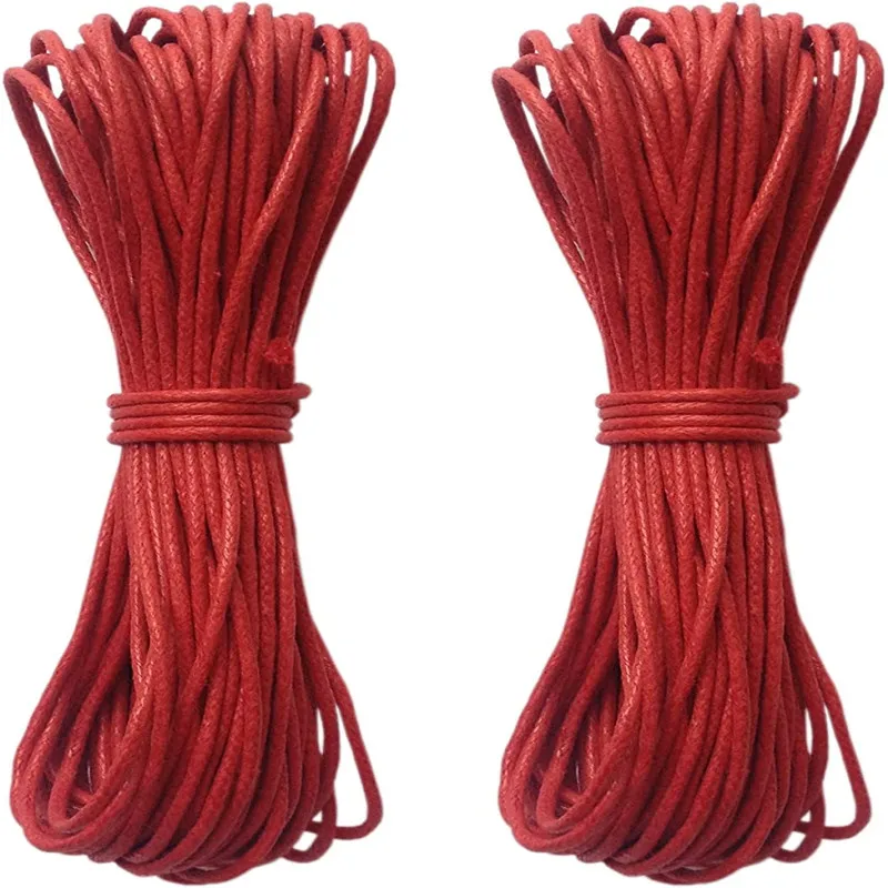 1mm waxed hemp twine Colored Decorative Craft Waxed rope waxe Cotton rope