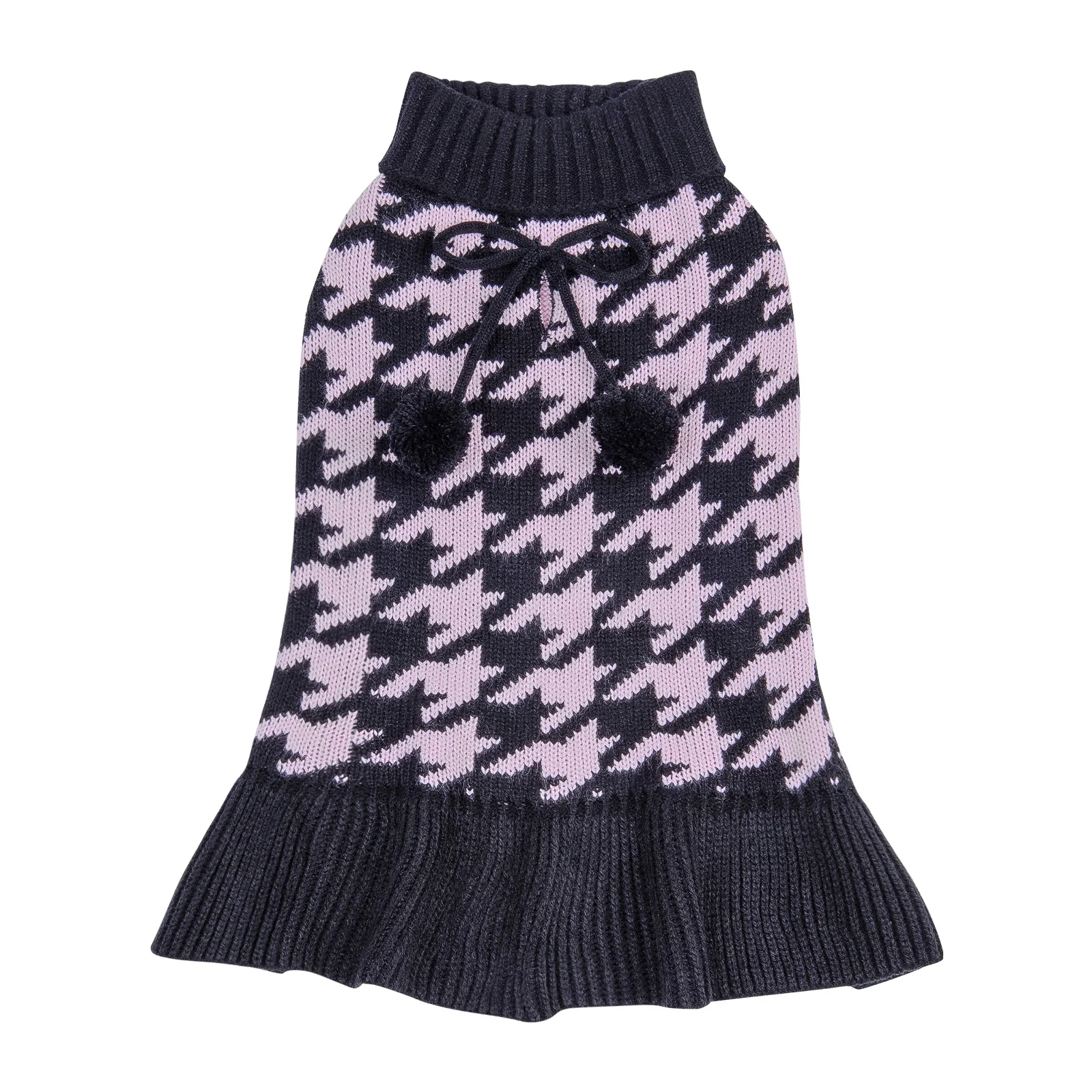 CuteBone Fashion Sweater Dress for Small Dog Wholesale Pet Clothes Customized Cat Dog Sweater with skirt