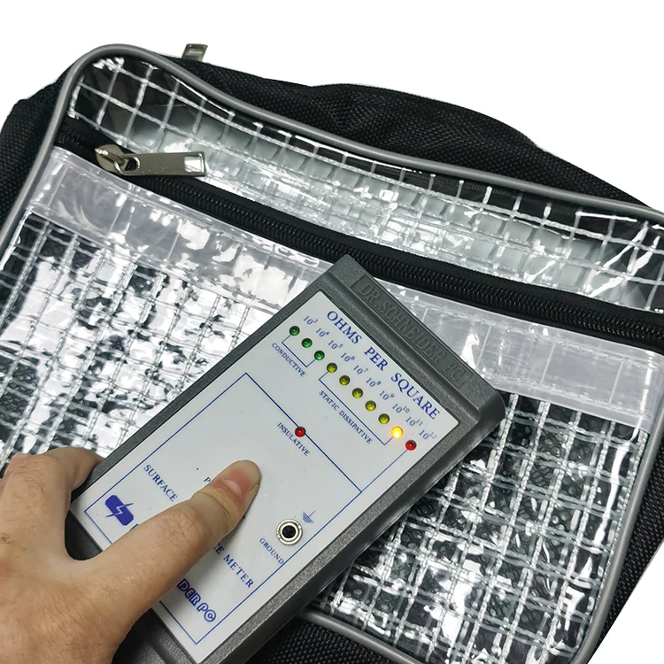 Water Proof Customized Logo Accepted 25*16*6cm Antistatic ESD Packing Bag Cleanroom PVC Bag