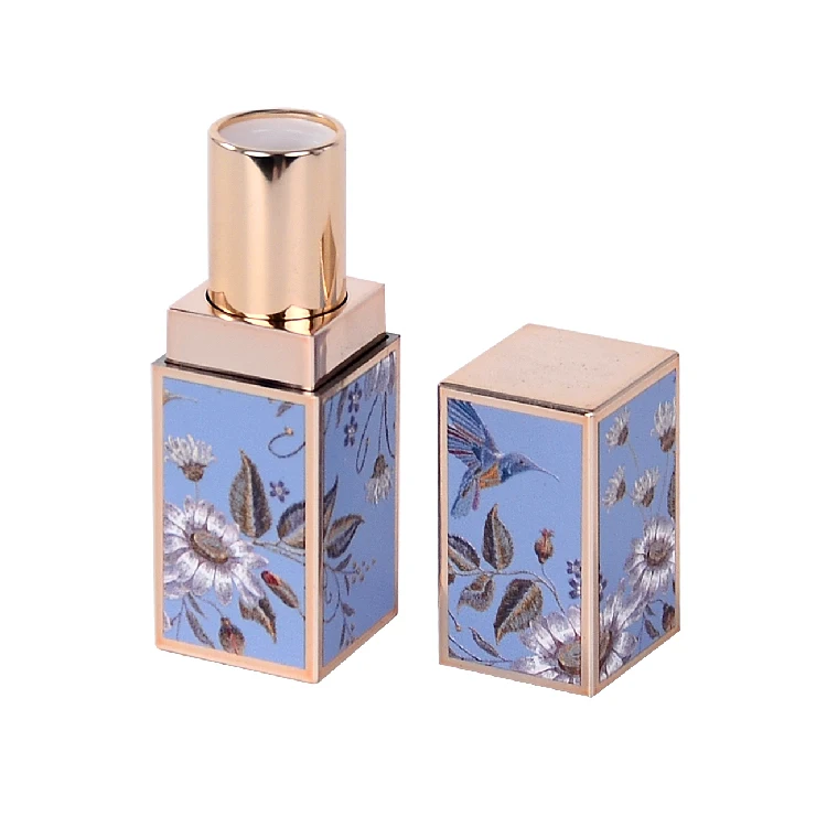 Lip Container Packaging Custom Purple Solid Plastic Pp/pet/petg/pe/pcr/abs Lipstick Tubes