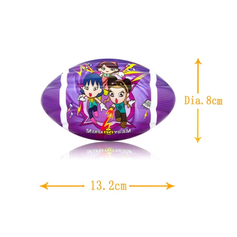 Custom design pu foam American Football rugby stress ball toy