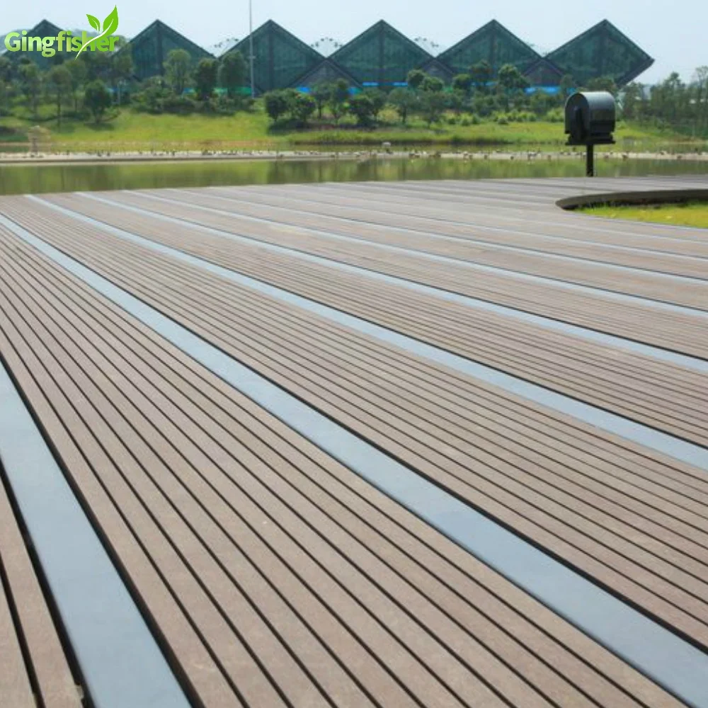 Heavy Duty Wooden Floor Boards Outdoor Decking WPC Timber