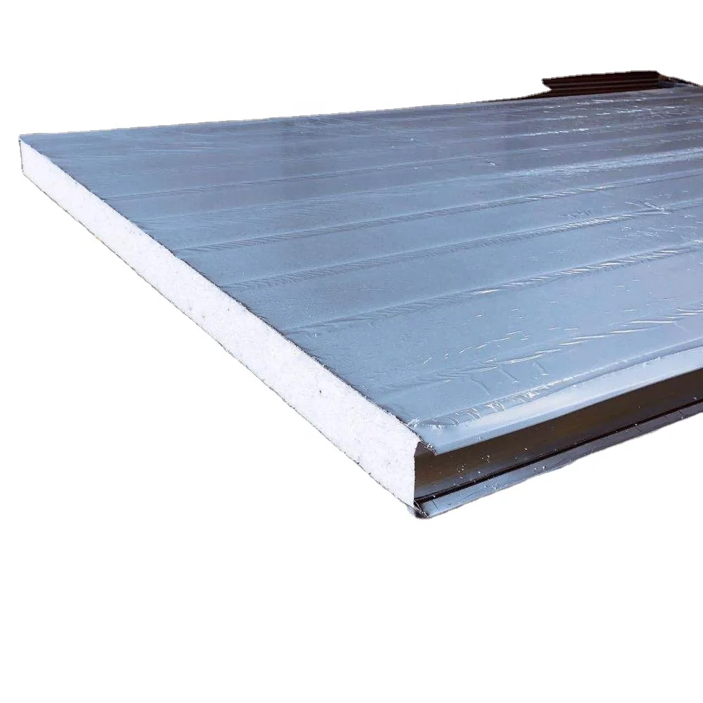 Low Price Roof and Wall Eps Sandwich Panel for Prefab House in China EPS Board Insulation Metal 5-20kg/cubic Meter Customized SF
