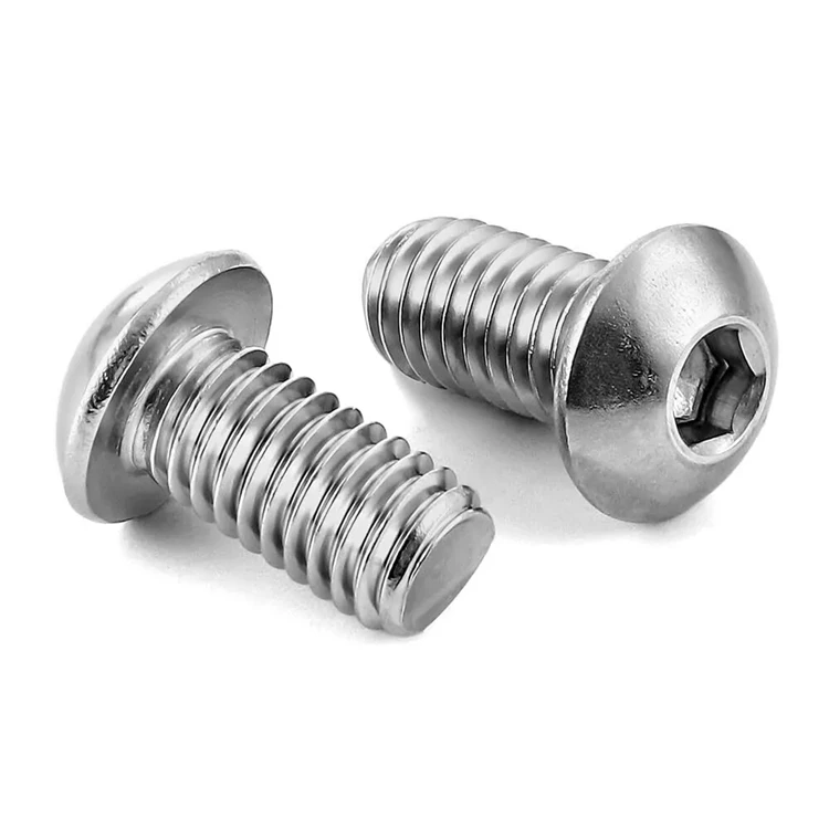 M5x10mm 12mm 16mm ISO7380 304 болты из нержавеющей стали шестигранные с головкой кнопки