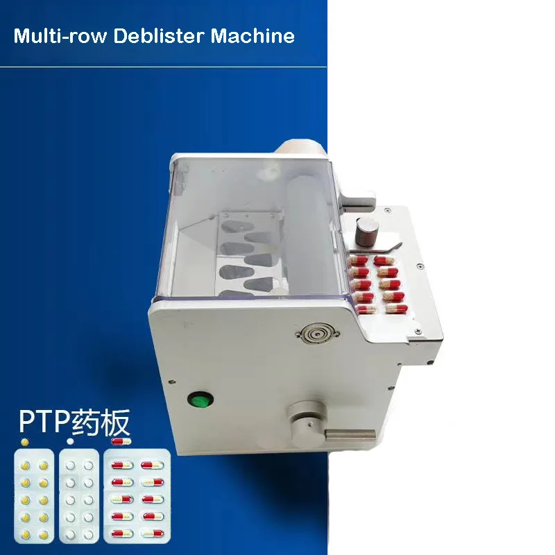 Chinese Manufacturer 30 Blisters Per Min Manual Compact capsule Tablet Deblistering Medicine Deblister Machine