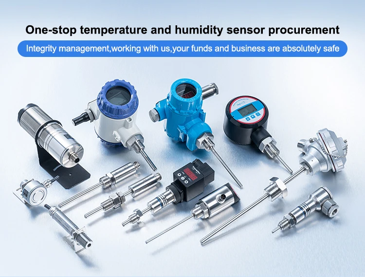 FST600-203 перворазрядные низкая цена 4-20mA 0-10В PT100 датчик температуры датчики